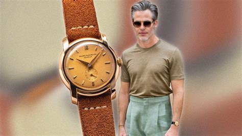 You haven't heard of Chris Pine's vintage watch, and that's the point